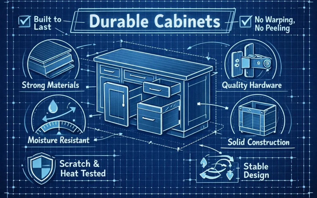 10 Signs of Durable Kitchen Cabinets That Avoid Warping or Peeling